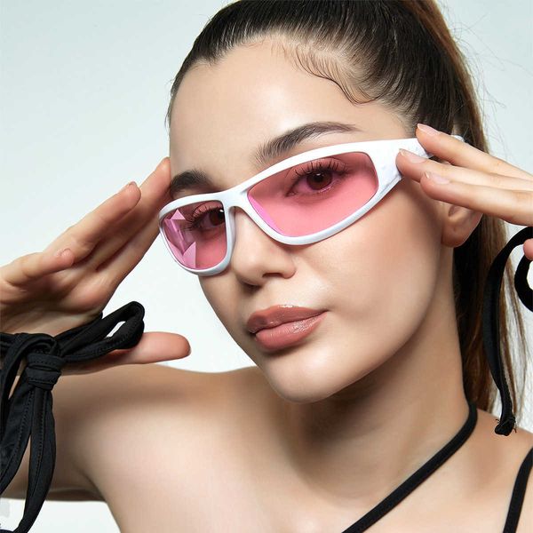 Sonnenbrillen Neue Sommersonnenbrillen von Schinger Spice Girls Millennium Pink Damen Ins Hot