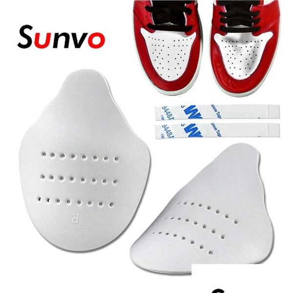 Parti di scarpe Accessori Sneakers Protezione antipiega Piegatura Puntale crepa Barella per scarpe Espansore Shaper Piega Custodia Protezione Dro Dhfj0