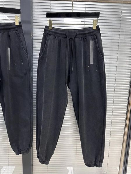 Pantaloni da uomo Pantaloni sportivi di marca Mmsix per uomo Casual Alla moda Ricami in cotone Fai vecchio sport Autunno Inverno Allentato maschio