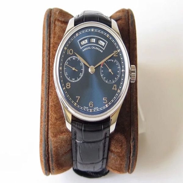 ZF montre DE luxe 44mmX15m Мужские часы 52850 часы с механизмом оригинальный складной бренд Дата неделя месяц и кинетическая энергия 234V