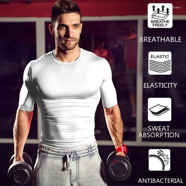 Herren T-Shirts Anime Shirt für Männer Langarm Workout Gym VIP Link Custom