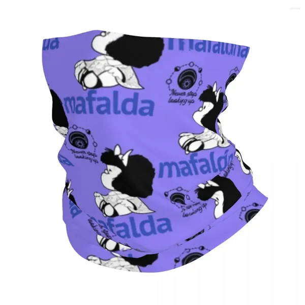 Schals Mafalda Little Baby Bandana Halsmanschette Gedruckt Kawaii Cartoon Sturmhauben Maske Schal Warme Kopfbedeckung Sport Für Männer Frauen Winter