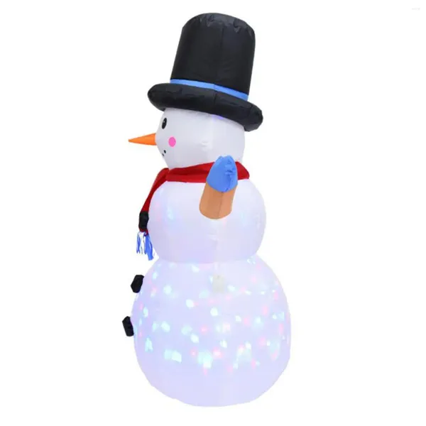 Decorações de natal infláveis decoração build-in luzes led boneco de neve iluminado decoração airblown adereços para quintal ao ar livre jardim