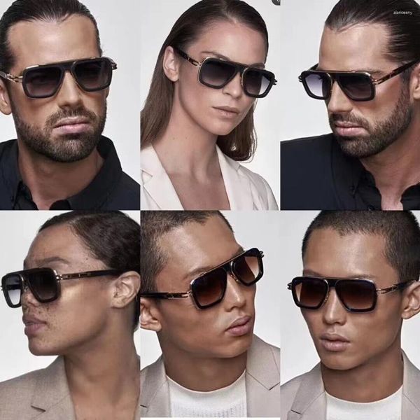 Солнцезащитные очки 2024LXN EVO DTS403 Высокое качество для мужчин Титановый стиль Модный дизайн Женские с коробкойUV400