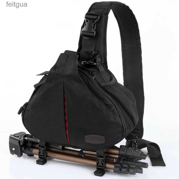 Bolsa para câmera, acessórios, mochila à prova d'água, bolsa de ombro dslr, capa para 1300d 760d 750d 700d 600d 7d 80d 6d 5dii 5ds 5dr 60d 1200d yq240204