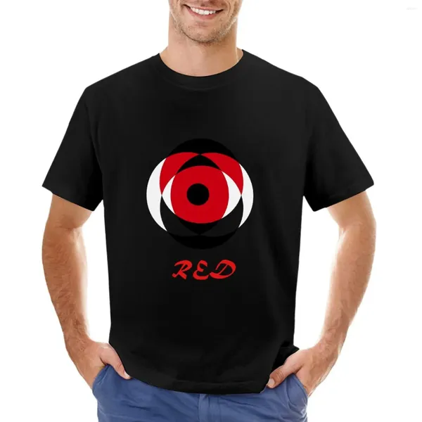 Männer Tank Tops Red Eye T-Shirt Anime Kleidung Tier Prinfor Jungen Plus Größen Herren Grafik T-shirts Lustig