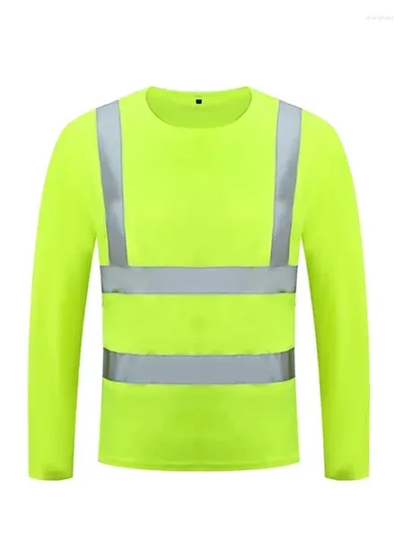 T camisas masculinas trabalho ao ar livre padrão fluorescente impresso camiseta verão respirável em torno do pescoço solto manga curta plus size topo