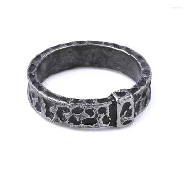 Cluster-Ringe Megin D versilbert alt Retro Outlander Vintage Boho Battlefield für Frauen Männer Paar Freunde Geschenk Fans Modeschmuck