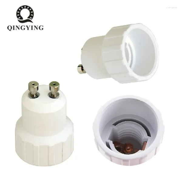 Arbeitskleider 10 Stück GU10 bis E14 Sockel Sockel Halogen CFL Glühbirne Lampe Adapter Konverter Halter für Beleuchtungszubehör