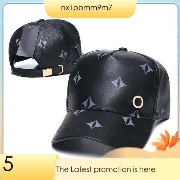 Mode Herren Designer Baseball Caps Hüte Leder Patchwork Mesh Ball Cap Snapbacks Frauen Luxurys Outdoor Casquette Sport Sommer Hiphop Papa Hut 687