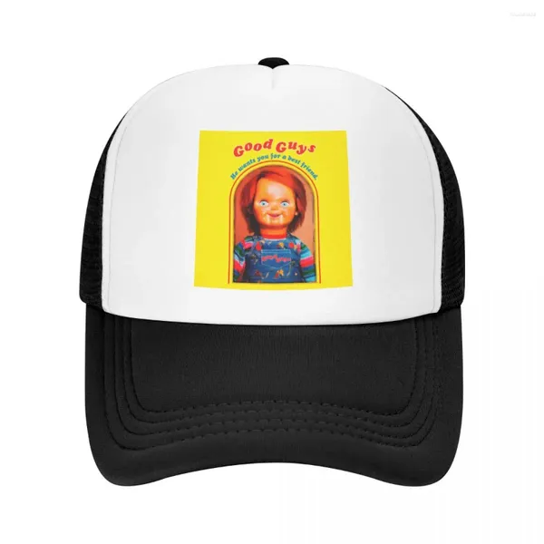 Cappellini da baseball personalizzati Good Guys Chucky Berretto da baseball Sport Donna Uomo Regolabile Gioco da ragazzi per bambole Cappello da camionista Snapback estivo