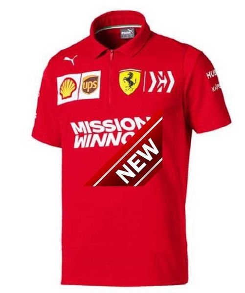 Renn-T-Shirt, halbes POLO-Shirt, lässig, locker, kurze Ärmel, roter Flip-Kragen, Speed-Drop-Teamuniform