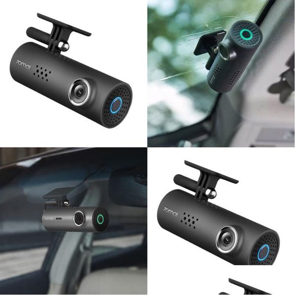 Carro DVRs Carro DVR 70 Mi Gravador de Condução Inteligente 1S Panorâmico HD Visão Noturna Monitoramento de Estacionamento por Voz Instalação Drop Delivery A Dhryc