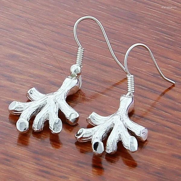 Orecchini pendenti 2024 marca argento sterling 925 squisito albero vintage goccia per le donne regalo di gioielli di moda di Natale di San Valentino