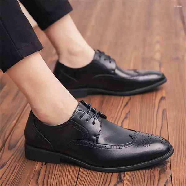 Scarpe eleganti Naso lungo allacciate S Tendenze 2024 Tecnologia Tacchi Eleganti da sposa Uomo Sneakers da tennis da uomo Sport di alta qualità