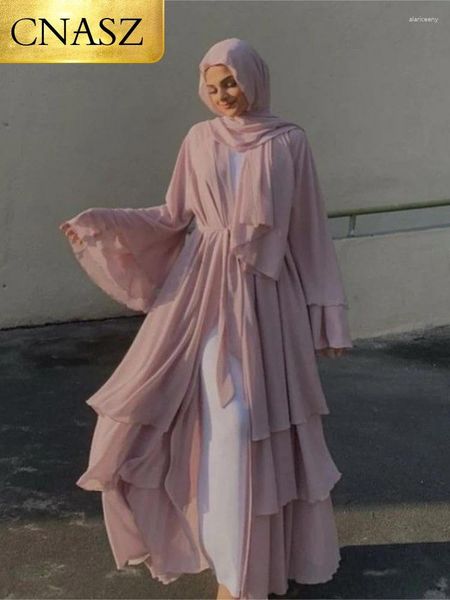 Ethnische Kleidung Strickjacke für Frauen Partykleider Kpytomoa Plus Size Outer Banks Caftan Marocain Muslim Türkei Pakistanische Abayas