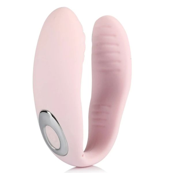 10 velocità tipo U vibratore di ricarica impermeabile uova spina anale punto G stimolatore del clitoride vaginale giocattoli adulti del sesso per coppie donne 240202