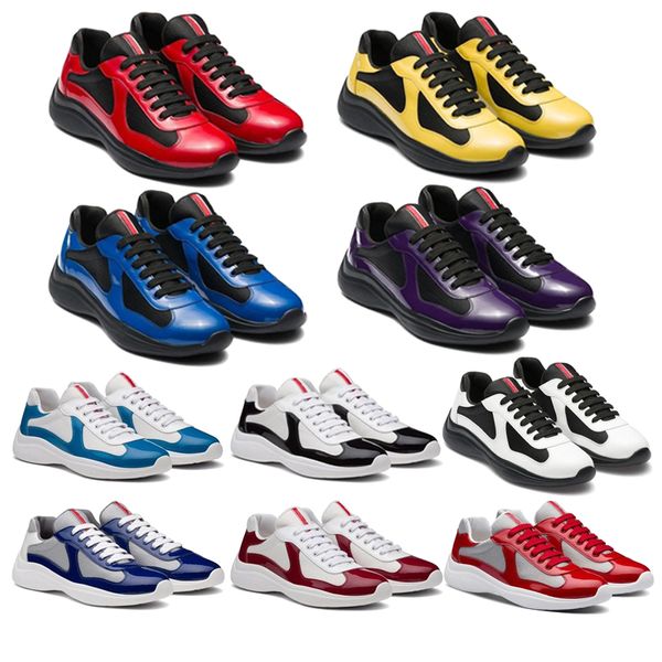 Novo designer de luxo masculino feminino sapatos casuais moda masculina malha rendas confortável respirável viagem ao ar livre vermelho preto tênis tênis esportes sapato plano tênis