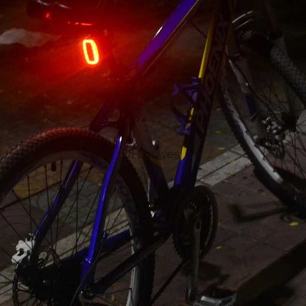 Weiteres Beleuchtungszubehör Meilan X6 Smart Wireless Fahrradlicht Hintere Laserlaterne USB-Aufladung Radfahren Sicherheitswarnung Led Fahrradrücklichter Zubehör YQ240205