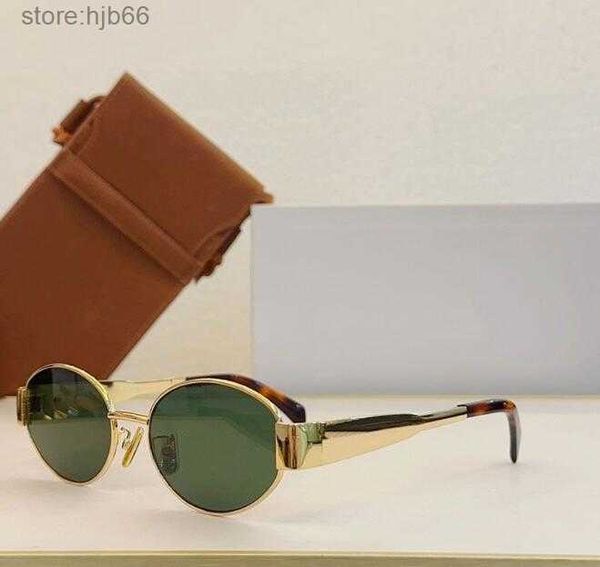 Moda Lüks Tasarımcı Kadınlar İçin Güneş Gözlüğü Erkekler 4235 Gözlük Lisa Triomphe Beach Street Fotoğraf Küçük Sunnies Metal Tam Çerçeve Hediye Kutusu Hpak ile Aynı Güneş Gözlüğü