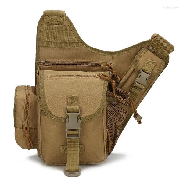 Sacos de cintura Homens Militar Nylon Belt Bum Pack Equitação Molle Saddle Camera Ombro Casual Cross Body Bag