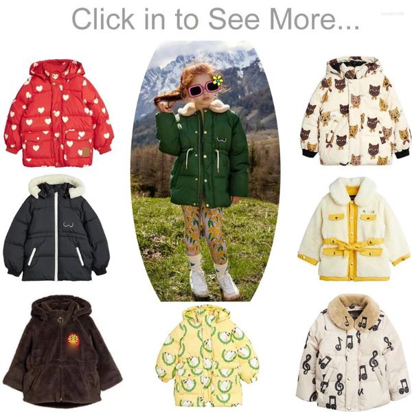 Daunenmantel Kinder 2024 Winter StRafina MR Ins Jungen Mädchen Dicke Baumwolle Hoodie Baby Kapuzenjacke Oberbekleidung Kinder Kleidung Mantel