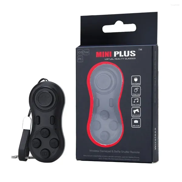 Controle Home Inteligente Mini Bluetooth Gamepad Sem Fio V4.0 VR Controlador Remoto Pad Recarregável Vidoe Jogo Selfie Flip E-Book PPT Mouse