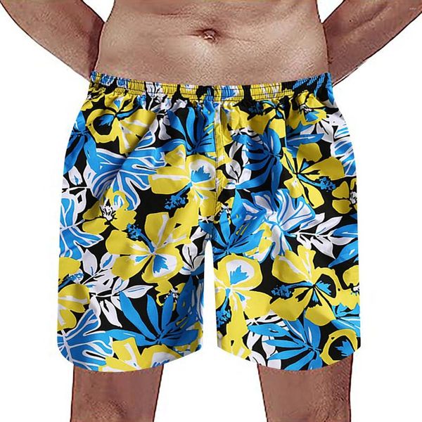 Мужские шорты для плавания, доска с цветным галстуком на подкладке, мужская большая мужская одежда для активного отдыха, рваные беговые дорожки