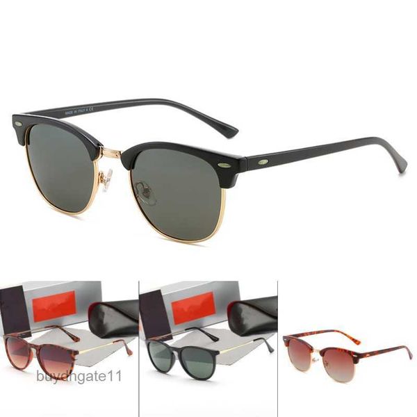 Óculos de sol Rayban Mens Designer Rays Homens Luxo Bans Shades Raybanitys Lunette Sun Glasses Mulheres Ban Frame Óculos Senhoras L496