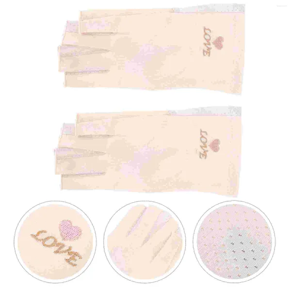 Asciuga unghie Protezione per le mani Guanti Strumenti Fornitura per manicure Copertura in puro cotone resistente ai raggi UV