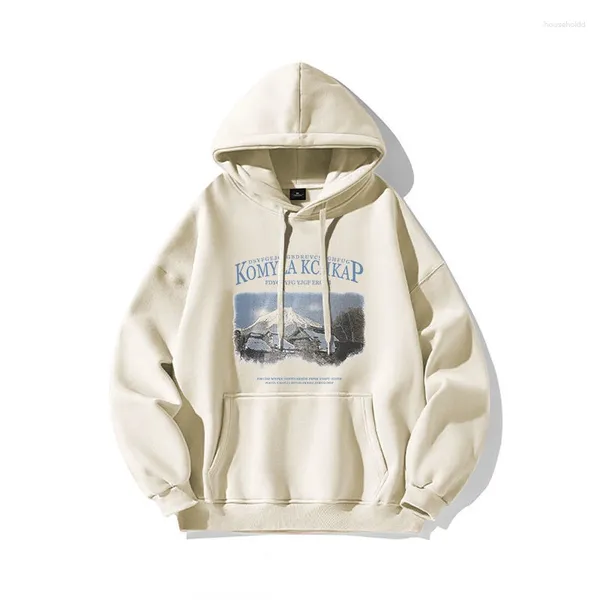 Erkek Hoodies Erkek Kadın Sweatshirts Streetweat Olympia Spor Salyaçları Hoodie Harajuku Spor Giyim Polar Vintage Sakil Y2K Erkek Giyim