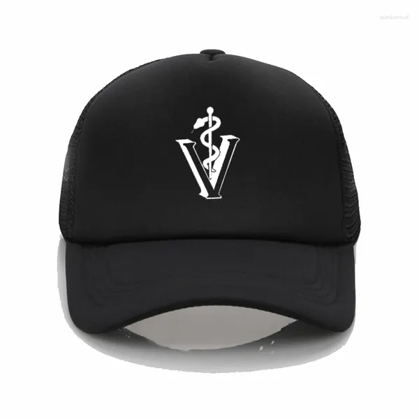 Шариковые кепки, забавные модные шапки, креативная бейсболка для ветеринара, летняя мужская и женская регулируемая солнцезащитная шляпа для папы