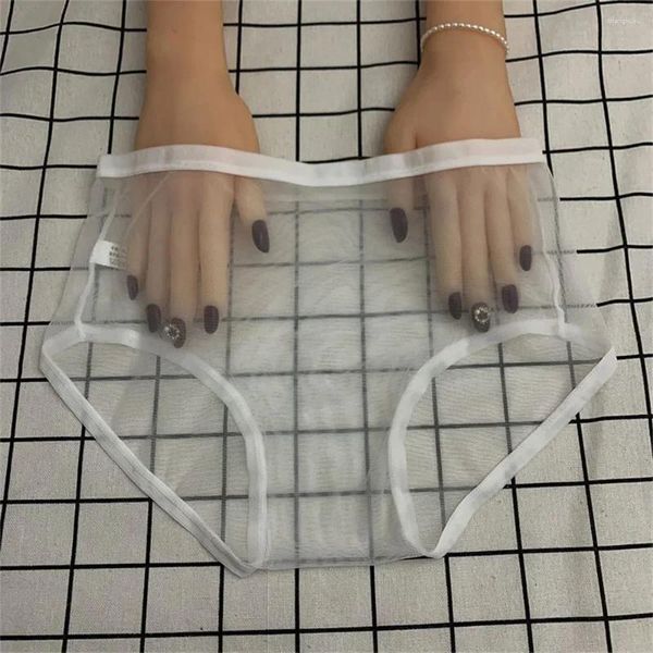 Damenhöschen, sexyste Frauen, transparent, Übergröße, Unterwäsche, Damen, solide, dünne, mittlere Taille, L-3XL, große Slips