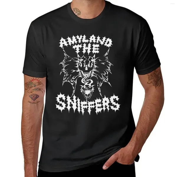 Herren Tank Tops Amyl And The Sniffers T-Shirt Einfarbige Sommerkleidung Herren T-Shirt Grafik