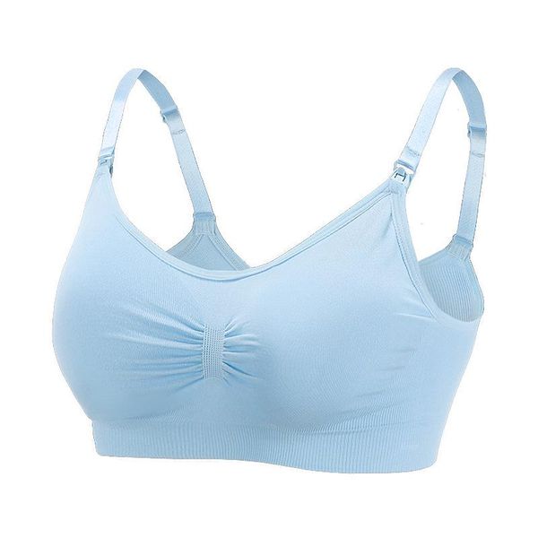 Intimo premaman Pre-apertura Non-Trace Reggiseno da allattamento taglie forti per donne incinte Reggiseno da allattamento sottile dopo il parto Reggiseno Dr Otctj