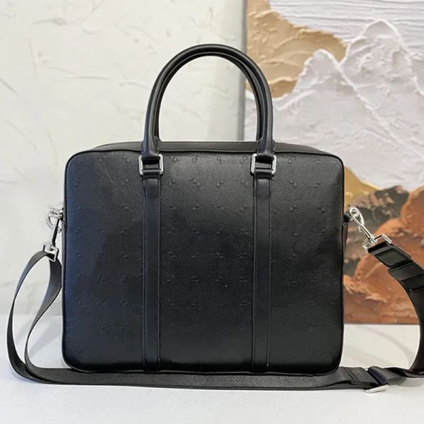 Designer pastas mulheres homens tote bolsa de ombro preto maleta de couro bolsa de negócios saco g laptop saco mensageiro hdmbags2024