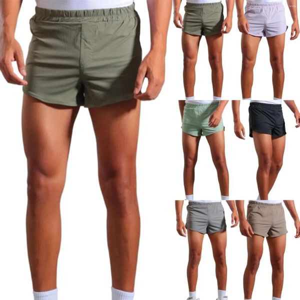 Shorts masculinos calças esportivas elásticas altas homens atléticos casa grande e alta 8 menino leve para mulheres