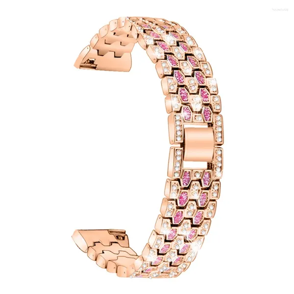 Cinturini per orologi 20mm 22mm braccialetto di diamanti moda per Huawei GT 3 2/Pro Band Runner 46mm 42mm 48mm cinturino da donna Honor Magic 2 Belt