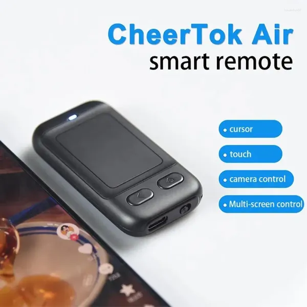 Controladores remotos CheerTok Air Singularity Mobile Phone Control CHP03 Mouse Bluetooth Wireless Multi-Função Touchpad