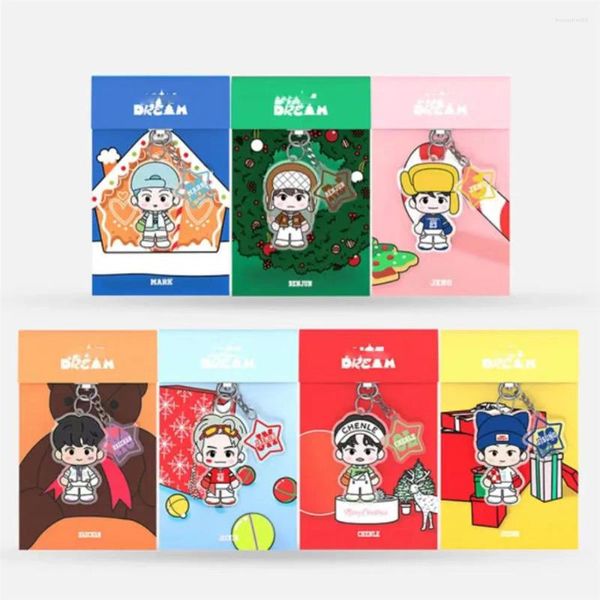 Chaveiros Kpop 1 PCS Dream Candy JAEMIN JENO RENJUN MARK JISUNG HAECHAN CHENLE Chaveiro Chaveiro Saco Acessórios Coleção de Presente