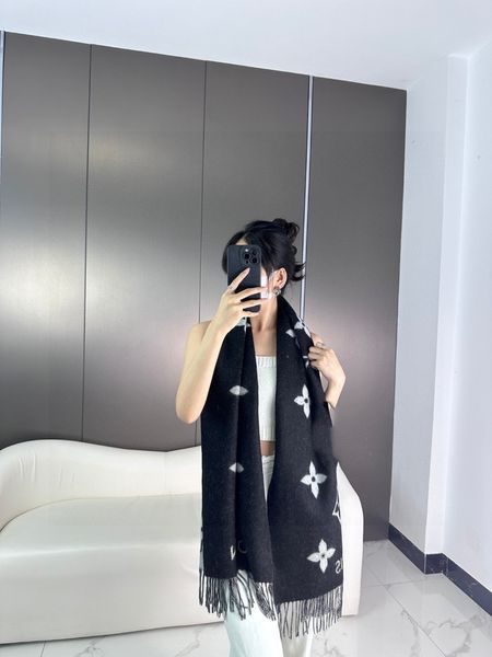 Lüks Tasarımcı Eşarplar En Çok Satan Eşarplar Lüks Tasarımcı Eşarpları Marka Şalları Susturucu Kaşmir Kadın Moda 170x45cm