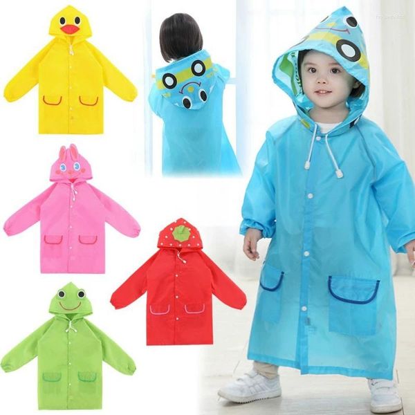 Regenmäntel Regenmantel Kinder Cartoon Tier Stil Wasserdicht Baby Für Kinder Regenmantel Regenbekleidung