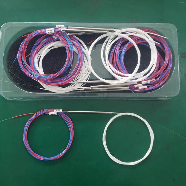 Relação de divisão do acoplador do divisor do equipamento 1x2 FBT da fibra ótica: tipo 10pcs do tubo de aço de 50/50-95/5 0.9mm