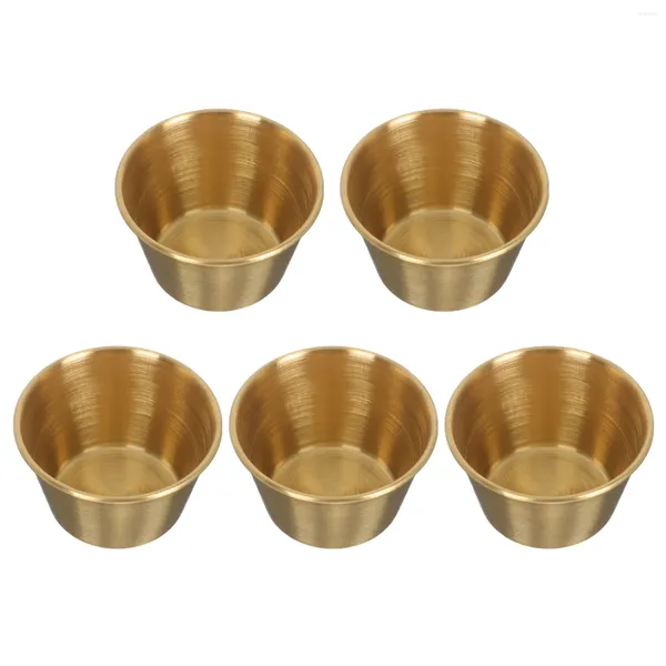 Strumenti di cottura Tazza per salsa per pancake Ciotola in acciaio inossidabile Tazze per ketchup Forniture da cucina Piccola pentola per immersione Pasta di pomodoro