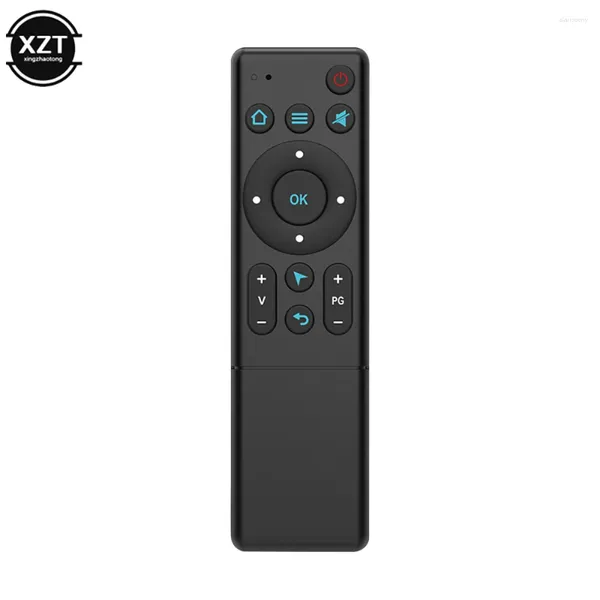 Controles remotos M5 Bluetooth 5.2 Air Mouse Controle de aprendizagem infravermelho sem fio para Smart TV Box Projetor e PC Home