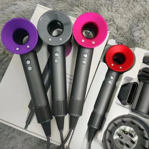 Asciugacapelli 5 in 1 all'ingrosso di fabbrica, set completo di strumenti per lo styling elettrico professionale per salone, asciugacapelli a vuoto ad ultrasuoni verticale, forte ione negativo per casa da viaggio