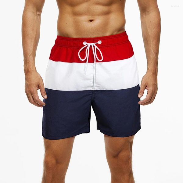 Shorts masculinos lazer roupa de banho praia crianças meninos respirável prancha de surf secagem rápida maiô verão esportes troncos