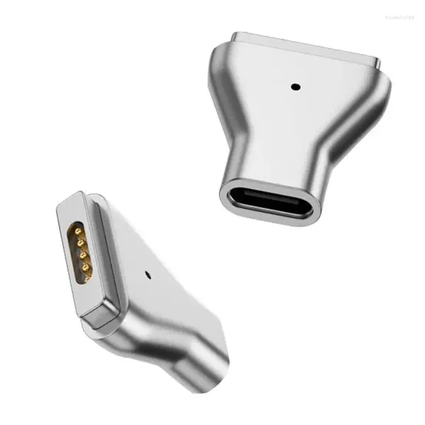 Computerkabel Typ-C magnetischer USB-PD-Adapter für Apples Magsafe2 MacBooks Pro weiblicher Schnelllade-Magnetstecker-Konverter