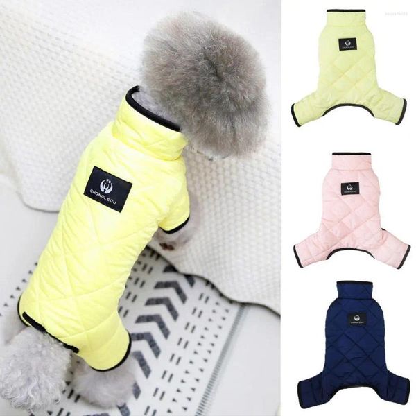 Abbigliamento per cani Giacca invernale Cappotto Mantieni il calore Vestiti per gatti dei cartoni animati a quattro zampe Caldo maglione natalizio per piccoli vestiti per animali domestici Yorkie