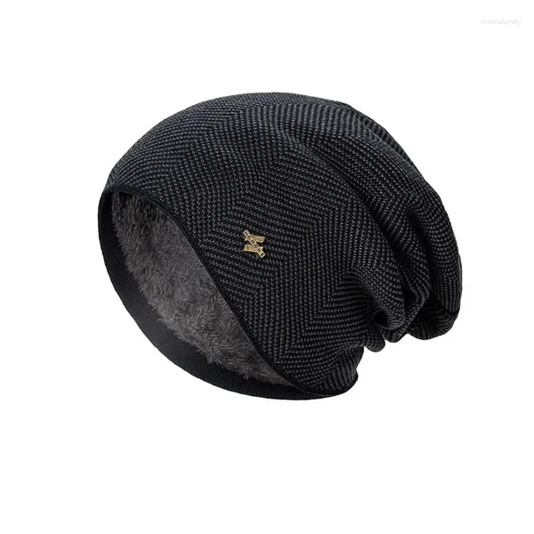 Bandane Moda Skullies Berretti Caldi Cappelli lavorati a maglia Donna Inverno Per uomo Cappello Beany Berretti maschili Passamontagna Gorro Bonnet Berretto femminile